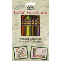 DMC Color Variations Floss Pack 8.7yd 8/Pkg-Amazon