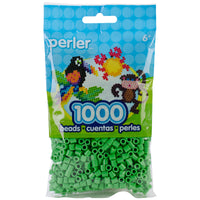 Perler Beads 1,000/Pkg-Bright Green