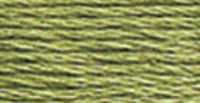 DMC Pearl Cotton Skein Size 5 27.3yd-Medium Green Grey