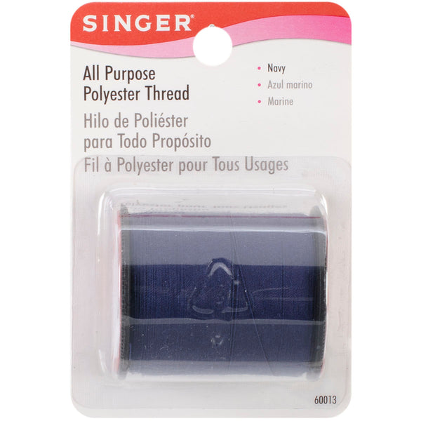 All-Purpose Polyester Thread 150yd-Navy