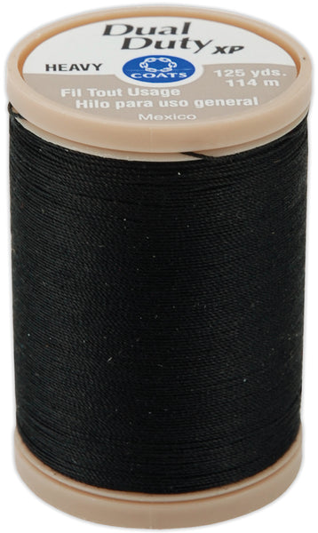 Dual Duty XP Heavy Thread 125yd-Black