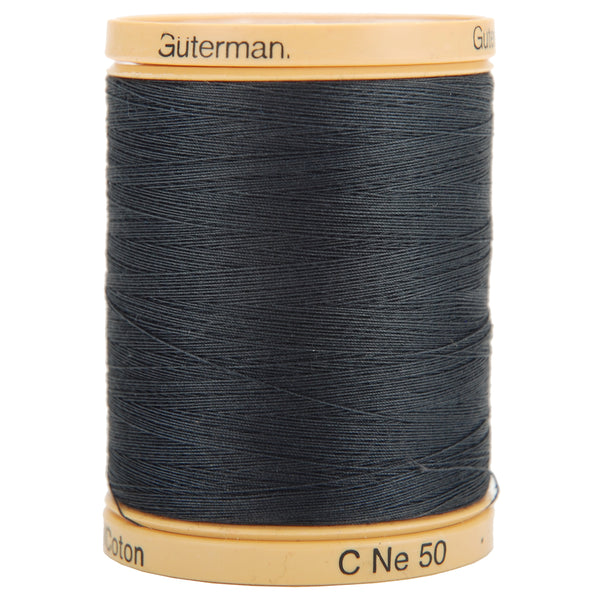 Natural Cotton Thread Solids 876yd-Iron Grey