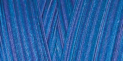 Star Mercerized Cotton Thread Variegated 1,200yd-Blue Pacific
