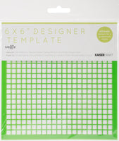 Kaisercraft Designer Template 6"X6"-Waffle