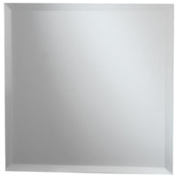 Square Glass Mirror W/Bevel Edge Bulk-11.75"