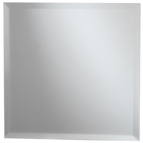 Square Glass Mirror W/Bevel Edge Bulk-11.75"