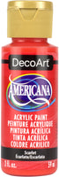 Americana Acrylic Paint 2oz-Scarlet