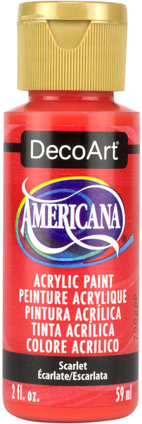 Americana Acrylic Paint 2oz-Scarlet