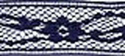 Flexi-Lace Hem Facing 3/4"X3yd-Navy