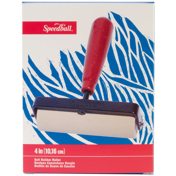 Speedball Brayer 4"-Soft Rubber