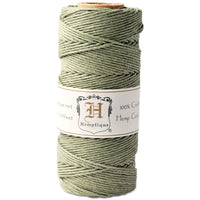 Hemp Cord Spool 20lb 205'-Dusty Olive