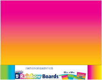 Posterboard 22"X28" 2/Pkg-Rainbow