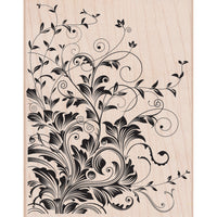 Hero Arts Mounted Rubber Stamp 4.5"X5.75"-Leafy Vines