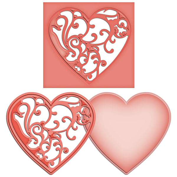 Spellbinders Shapeabilities Die D-Lites-Vines Of Passion