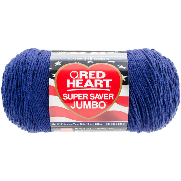 Red Heart Super Saver Yarn-Soft Navy