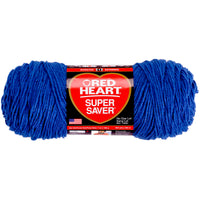 Red Heart Super Saver Yarn-Blue Suede