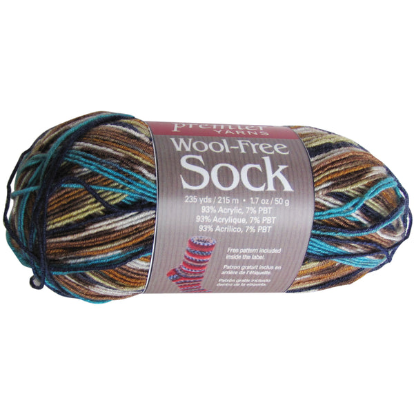 Wool-Free Sock Yarn-Grand Canyon