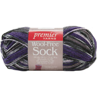 Wool-Free Sock Yarn-Grapes