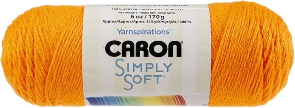 Simply Soft Solids Yarn-Neon Orange