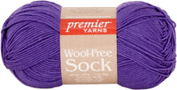 Wool-Free Sock Yarn-Purple