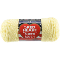 Red Heart Super Saver Yarn-Pale Yellow