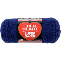Red Heart Super Saver Yarn-Soft Navy