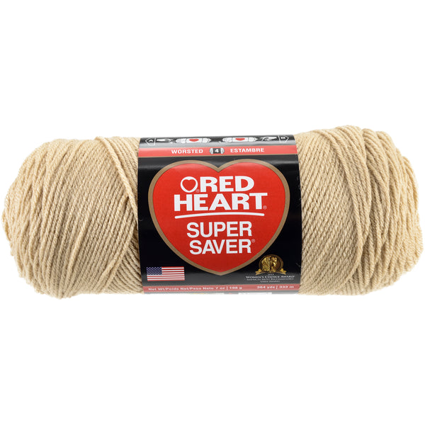 Red Heart Super Saver Yarn-Buff