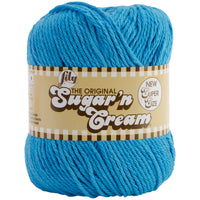 Sugar'n Cream Yarn - Solids Super Size-Hot Blue