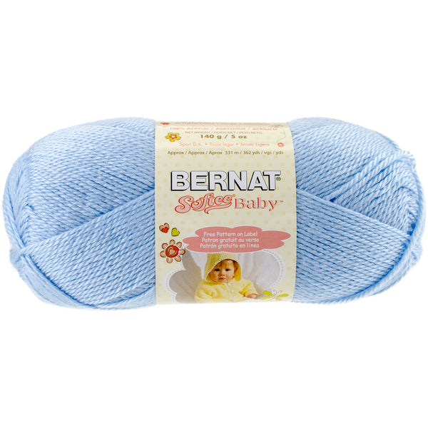 Softee Baby Yarn - Solids-Pale Blue