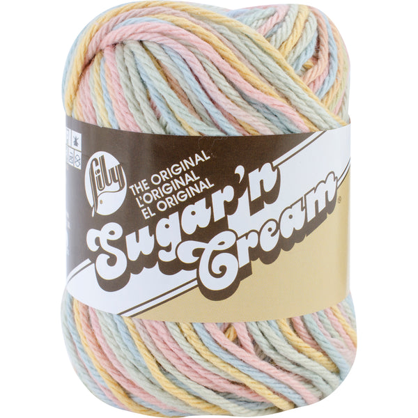 Sugar'n Cream Yarn - Ombres-Buttercream