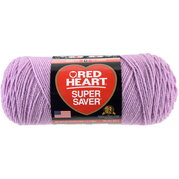 Red Heart Super Saver Yarn-Orchid