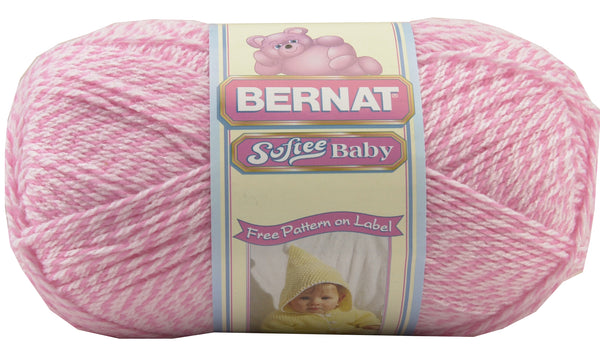 Softee Baby Yarn - Solids-Baby Pink Marl