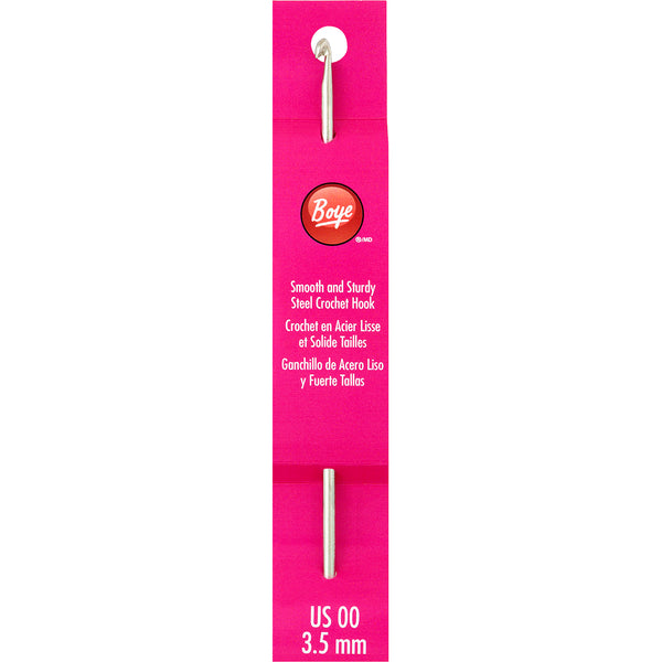 Steel Crochet Hook 5"-Size 9/1.4mm