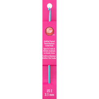 Aluminum Crochet Hook 6"-Size E4/3.5mm