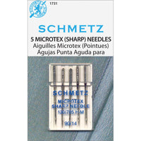 Microtex Sharp Machine Needles-Size 14/90 5/Pkg