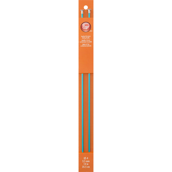 Single Point Aluminum Knitting Needles 14"-Size 4/3.5mm