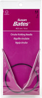 Silvalume Circular Knitting Needles 16"-Size 7/4.5mm