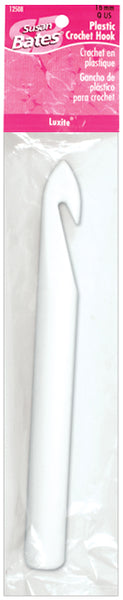 Luxite Bulky Plastic Crochet Hook 8"-Size Q/16mm