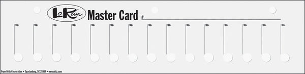 LoRan Master Cards 3/pkg-11"X2.75" 3/Pkg