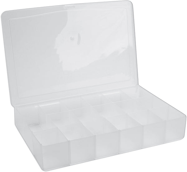 Darice Deep Floss Caddy 17 Compartments-7"X10.5"X1.5"