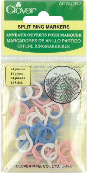 Split Ring Markers-24/Pkg