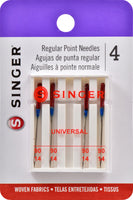Universal Regular Point Machine Needles-Size 14/90 4/Pkg
