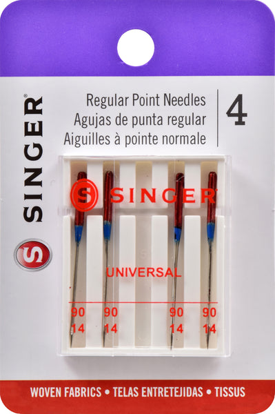 Universal Regular Point Machine Needles-Size 14/90 4/Pkg