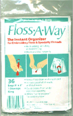 Floss-A-Way Organizer-3"X5" 36/Pkg