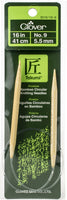 Takumi Bamboo Circular Knitting Needles 16"-Size 9/5.5mm