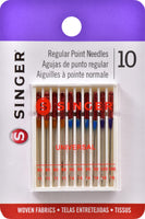 Universal Regular Point Machine Needles-Sizes 11/80 (4), 14/90 (4) & 16/100 (2)