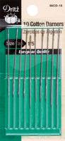 Dritz Cotton Darners Hand Needles 10/Pkg-Size 1/5
