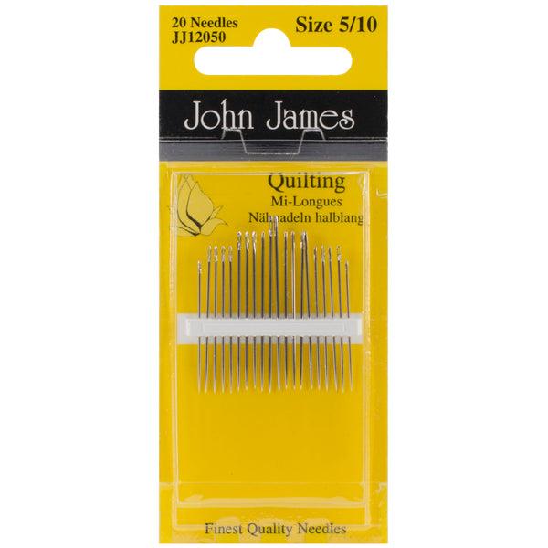 Quilting/Betweens Hand Needles-Size 5/10 20/Pkg