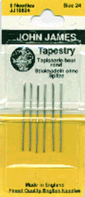 John James Hand Needles-Size 24 6/Pkg