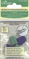 Point Protectors For Circular Knitting Needles-Sizes 0 To 8 4/Pkg